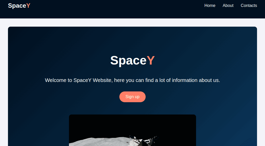 Landing Page