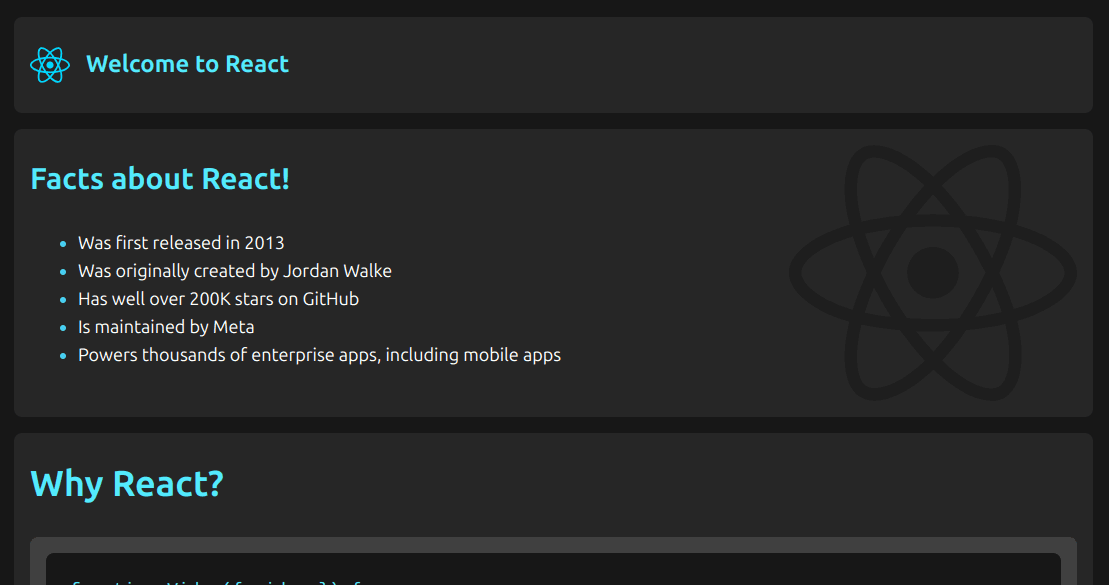 React Blog